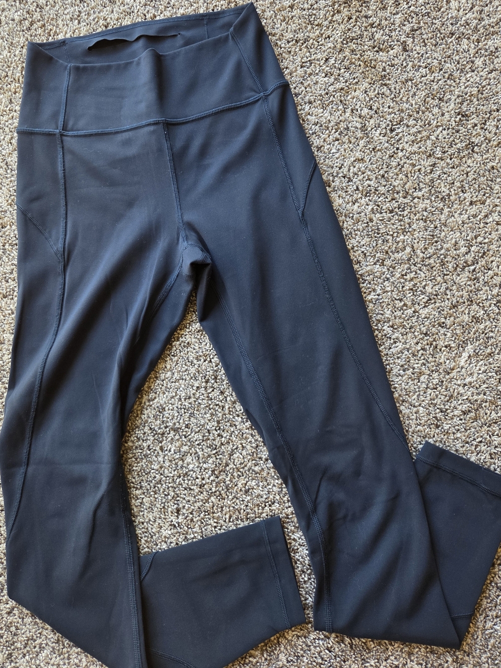 lululemon athletica Blue High-Rise Workout Leggings
